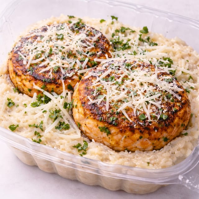 Salmon & Grits.