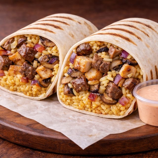 Hibachi Wrap.